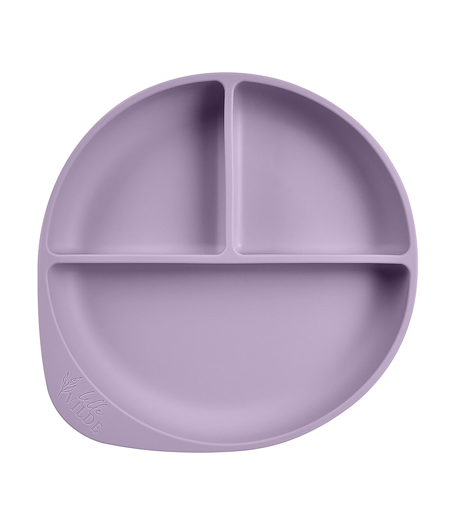 Suction plate lilac Lille Vilde dinnerware LIlle Vilde 