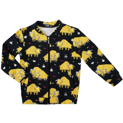 Bomber jacket arctic love Raspberry Republic jacket Raspberry Republic 