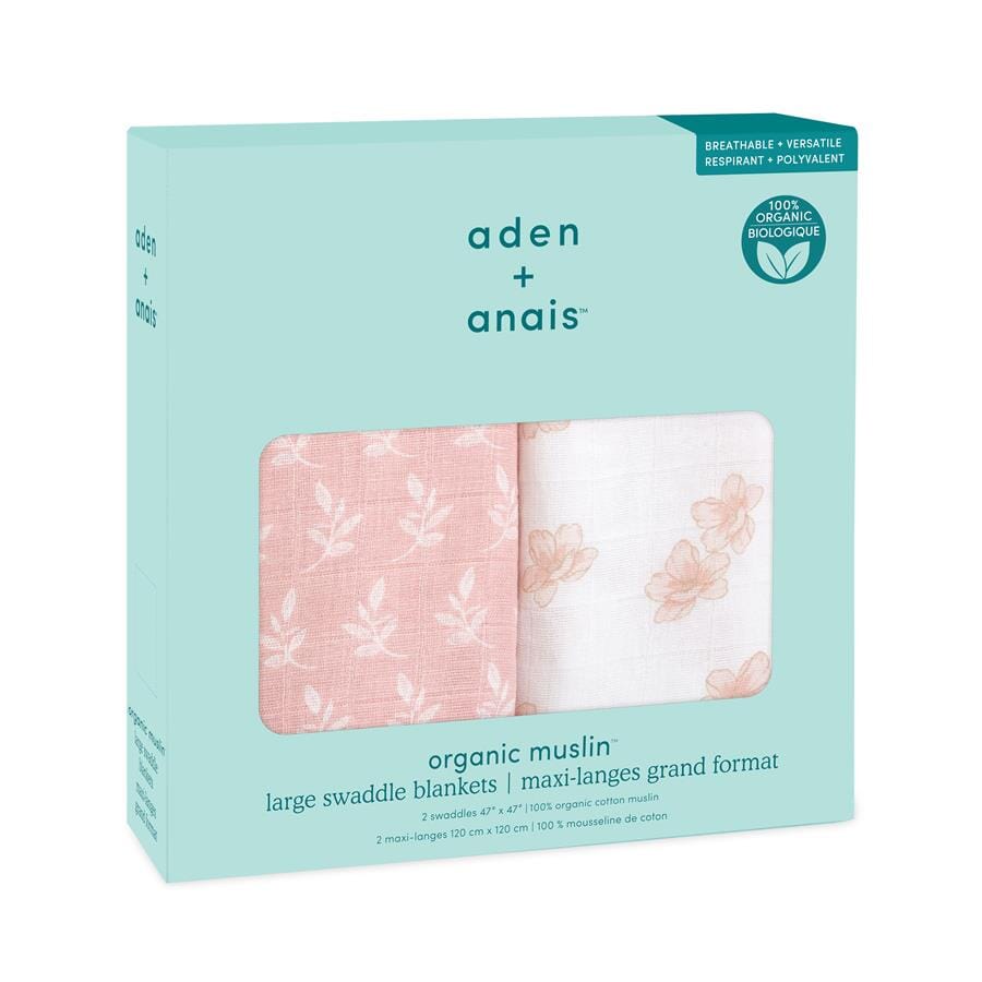 2 musselinas algodão earthly 120 cm Muslin Aden + Anais 
