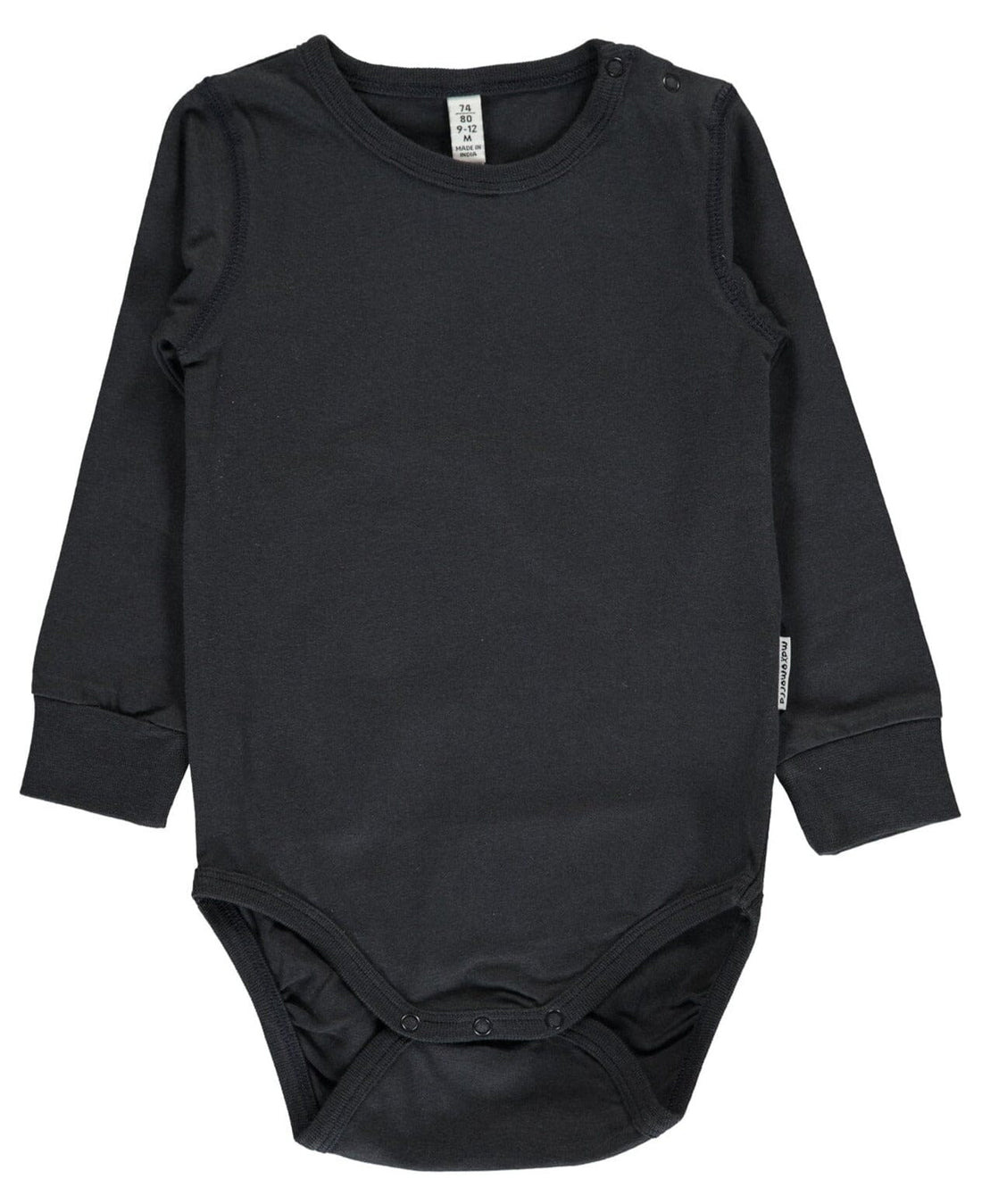 Body manga comprida black Body Maxomorra