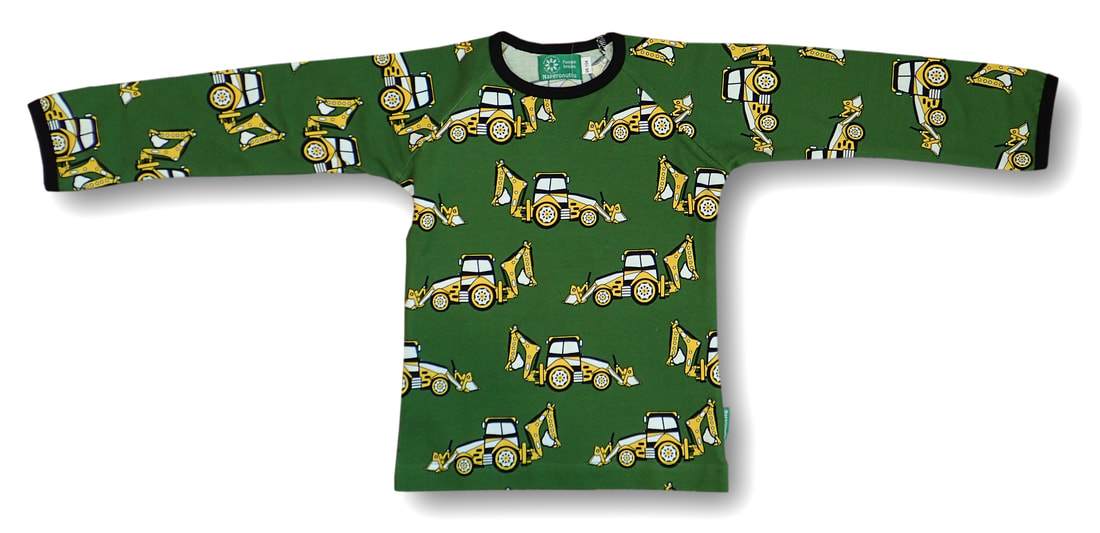 Backhoe tractor top Naperonuttu Dungarees Naperonuttu