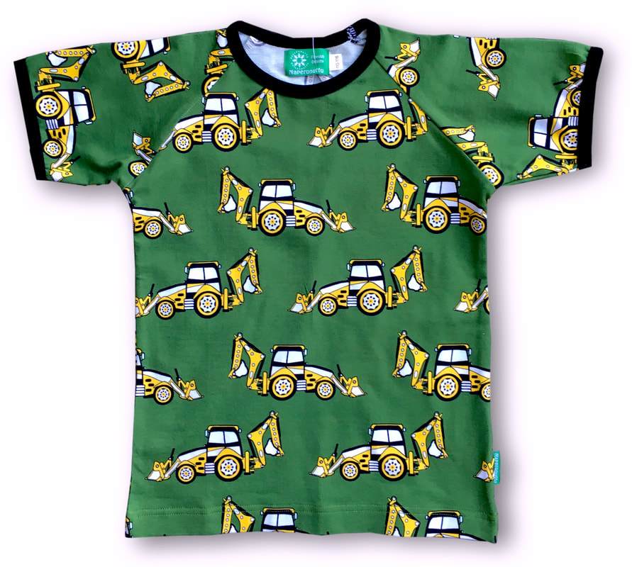 Backhoe tractor SS top Naperonuttu Tops Naperonuttu 