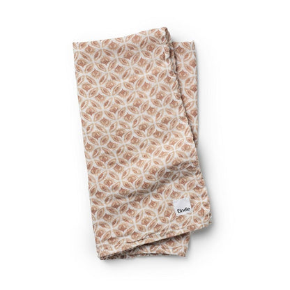 Bamboo muslin blanket - sweet date Muslin Elodie details 