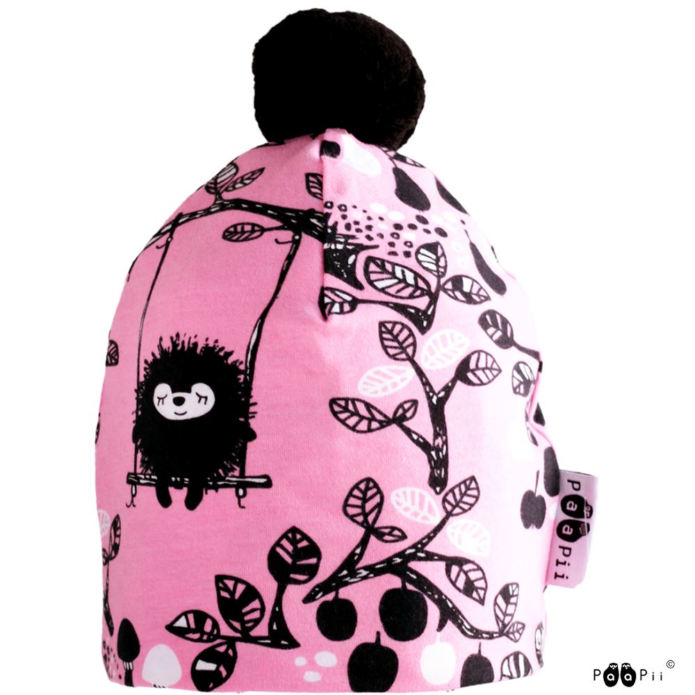 Pompom beanie Siiri in the swing Paapii Hats Paapii 