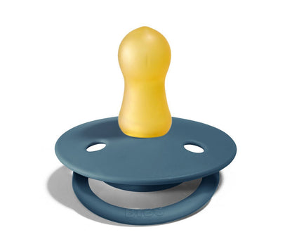 2-pack Bibs De Lux 6-18 M mustard petrol Pacifier Bibs 
