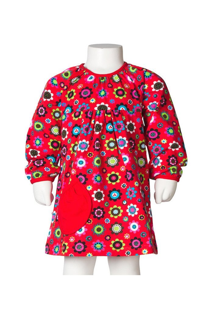 Puffy body dress flowers Dress JNY colourful kids 