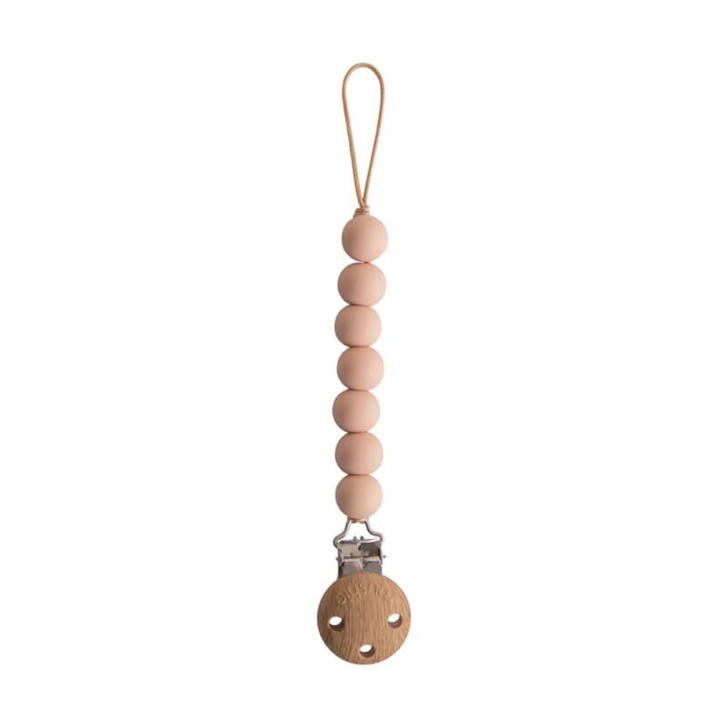 Prende-chupeta Halo blush mushie
