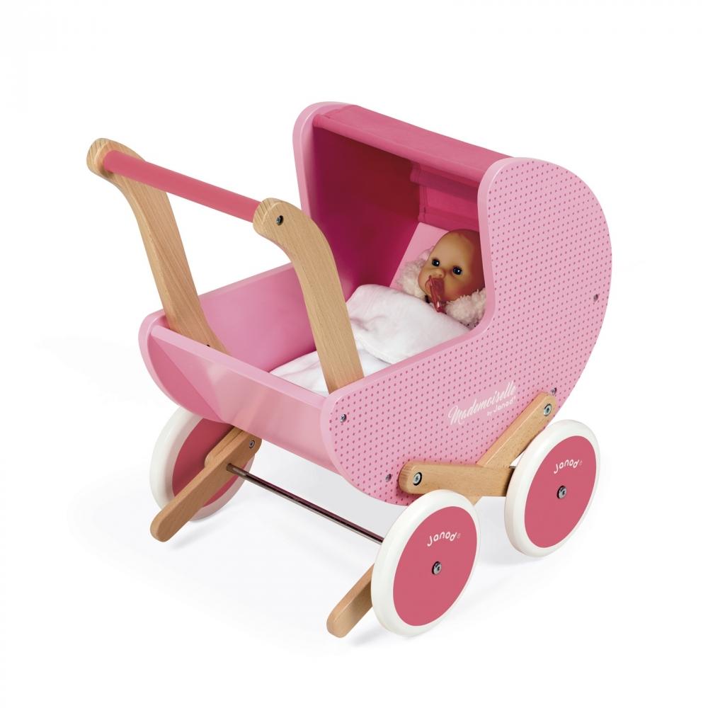 Mademoiselle doll’s pram Toys Janod 