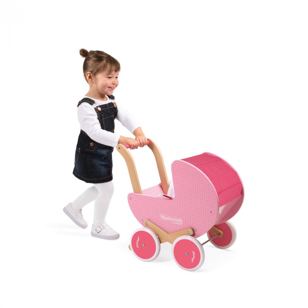 Mademoiselle doll’s pram Toys Janod 