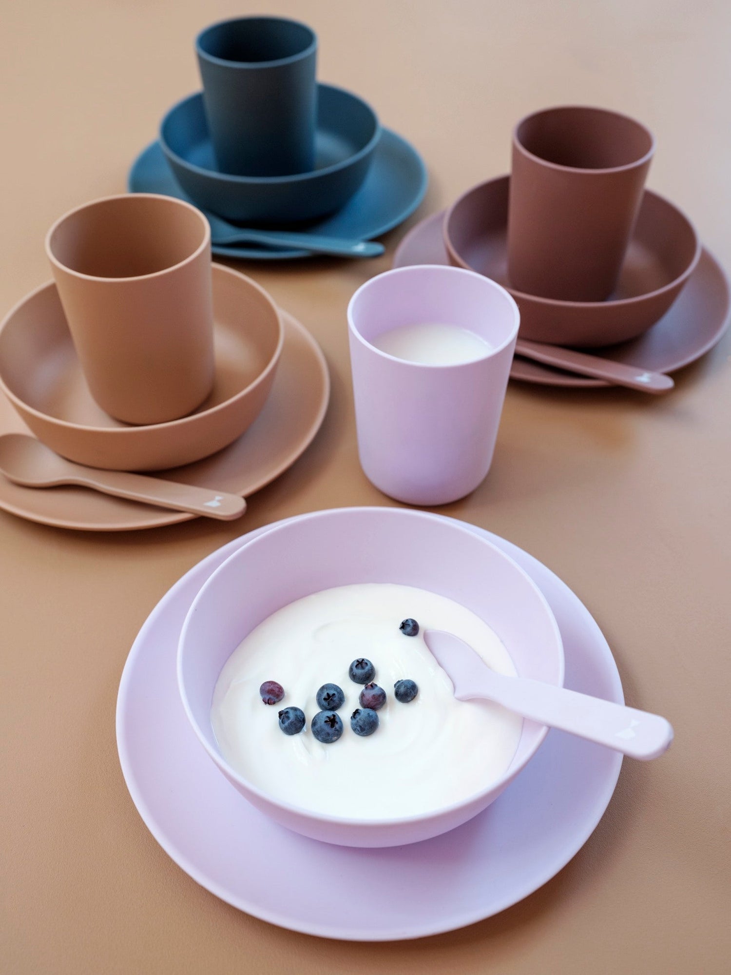 Primeiro conjunto de refeição blue spruce Dinnerware Fabelab 