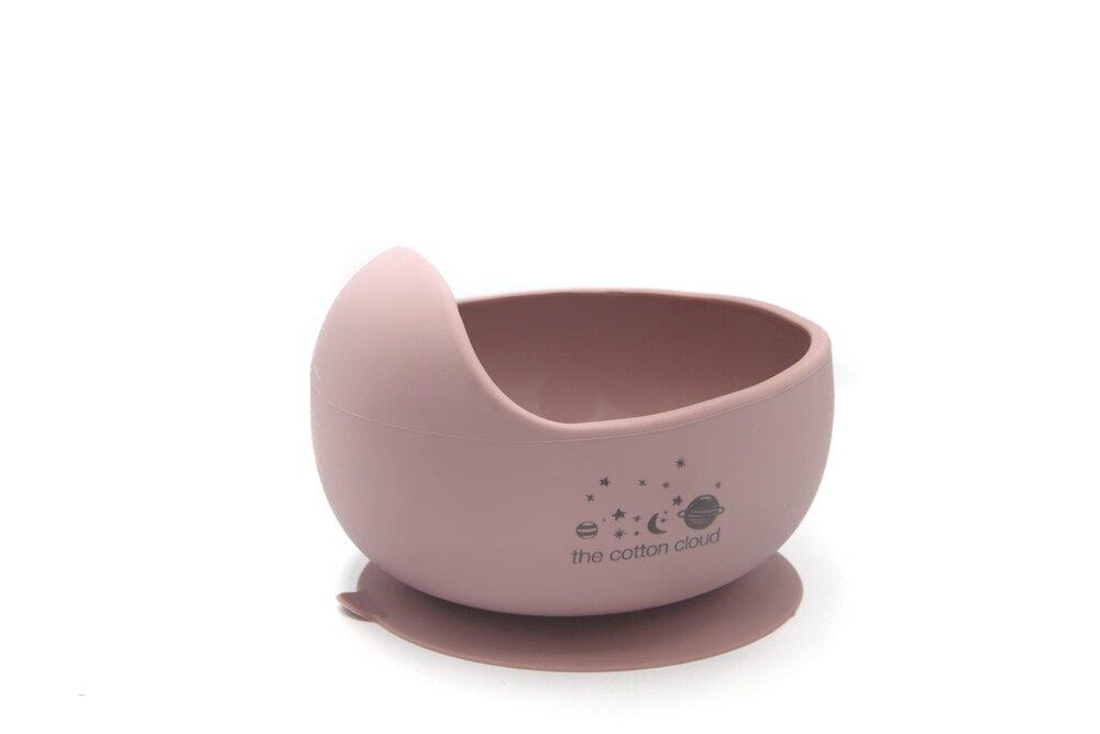 Suction bowl dusty pink Dinnerware the cotton cloud 