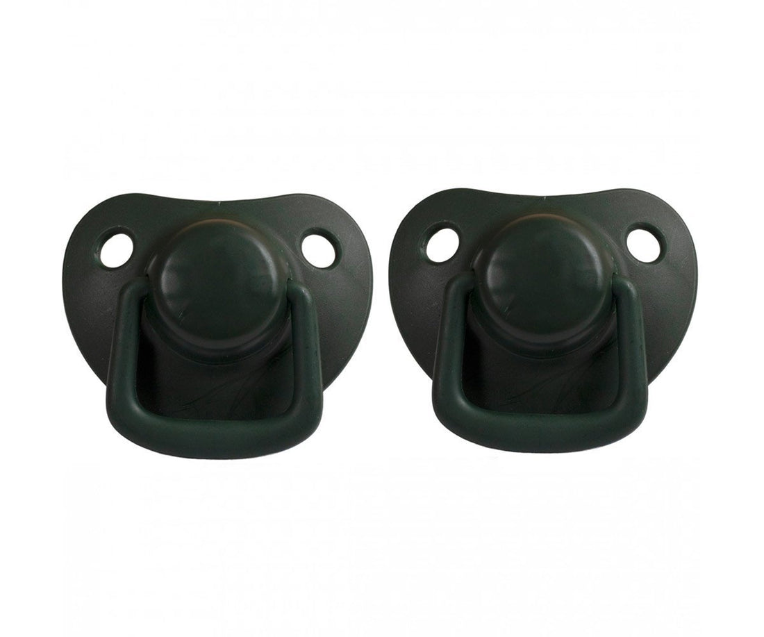 Pacifiers 2-pack dark green 0-6M Filibabba accessories Filibabba