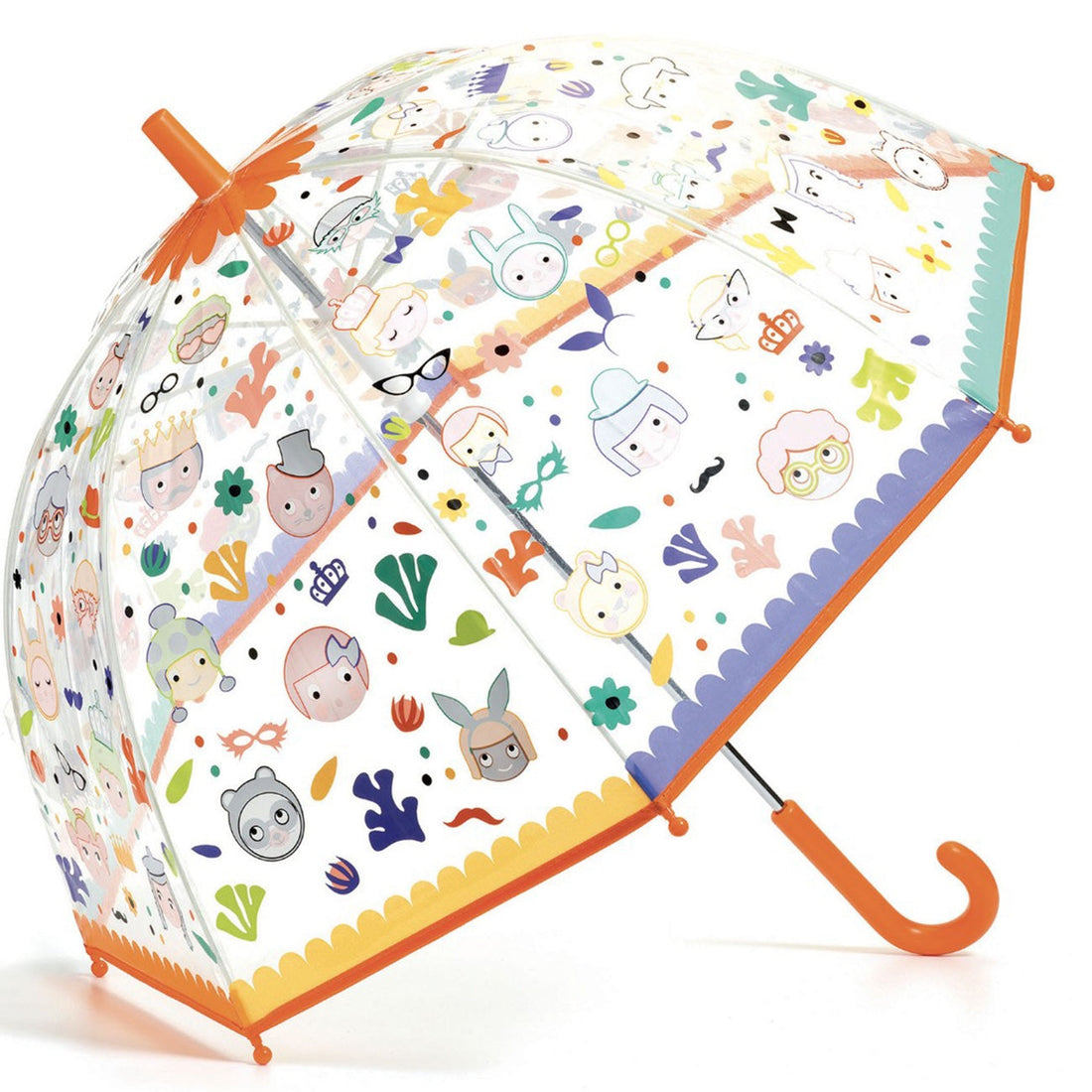 Guarda-chuva magic faces - MUDA DE COR Djeco 