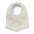 DryBib Lilly white Bibs Elodie details 