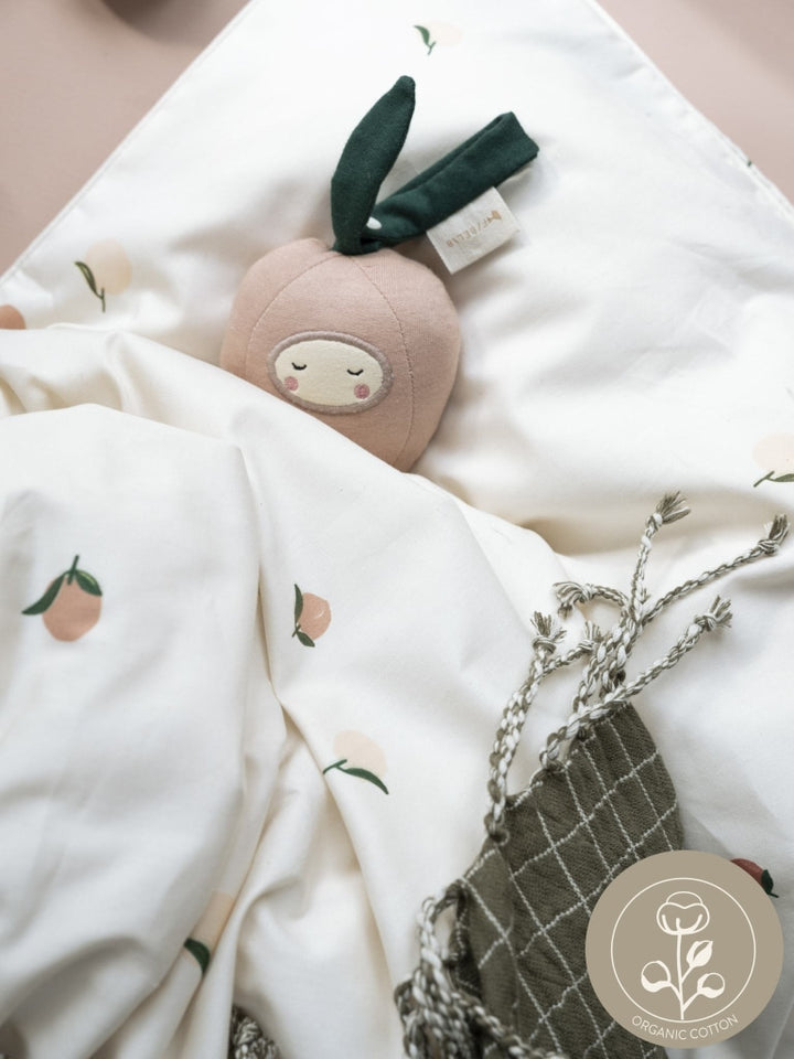 Activity toy rattle peach Fabelab Toys Fabelab 