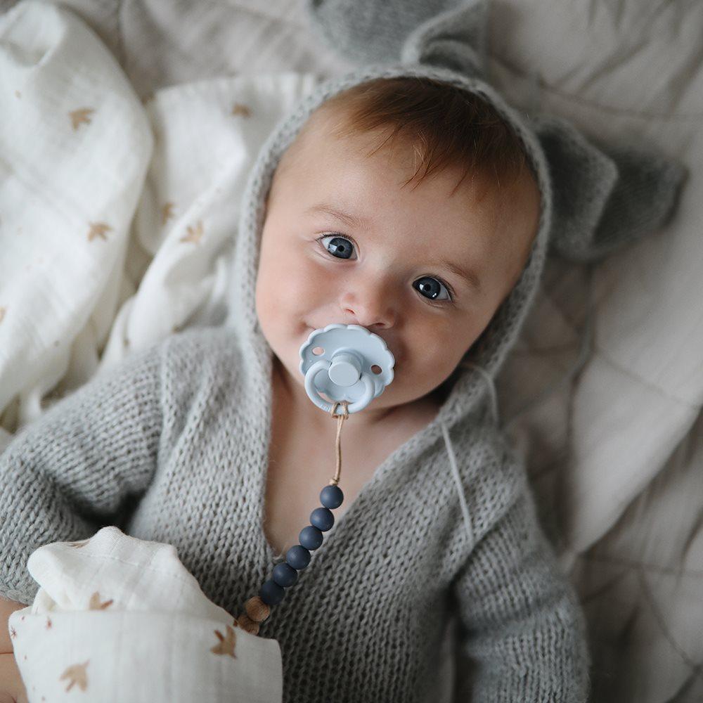 1 pacifier daisy powder blue FRIGG Pacifier FRIGG