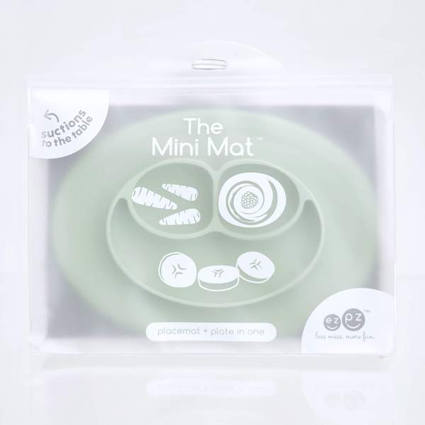 Mini mat sage ezpz dinnerware ezpz 