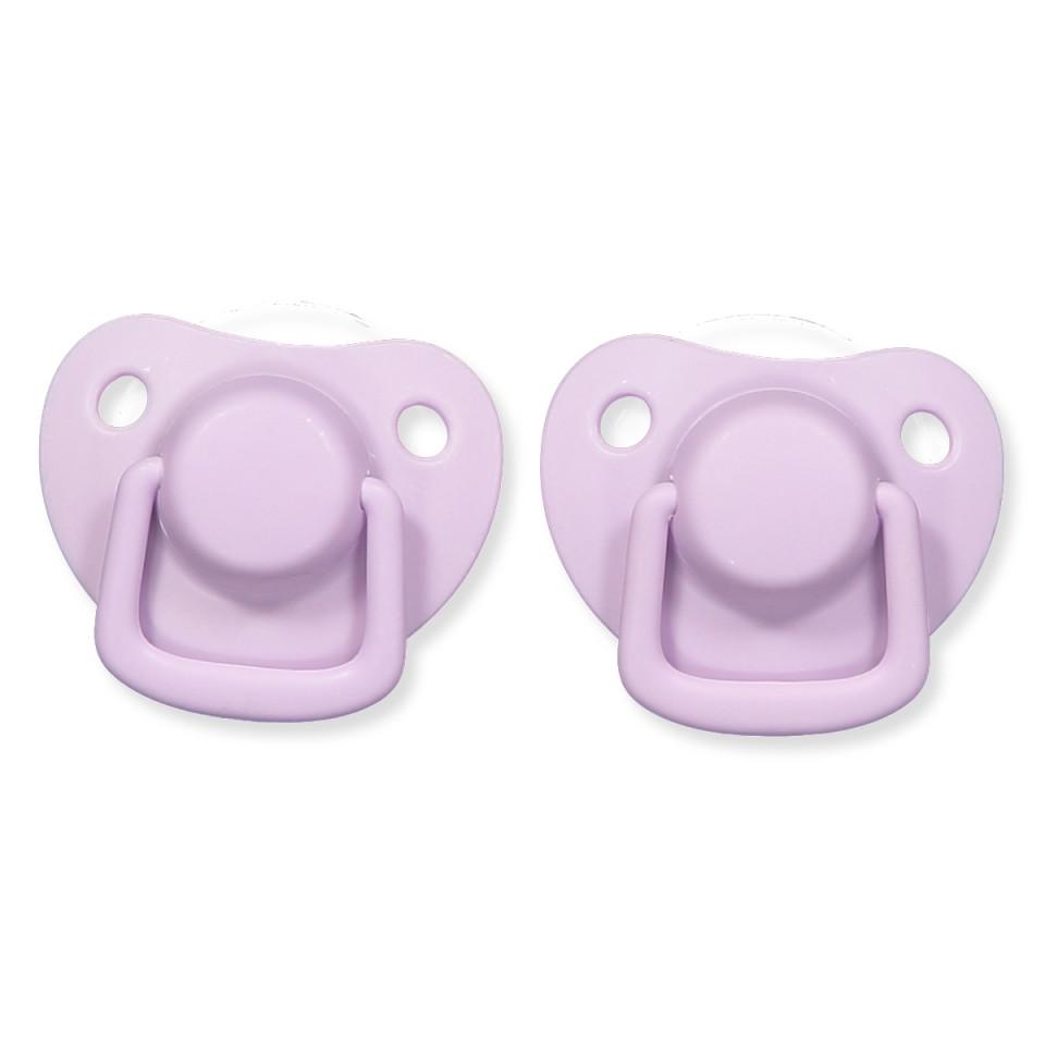 Pacifiers 2-pack light lavender 0-6M Filibabba accessories Filibabba