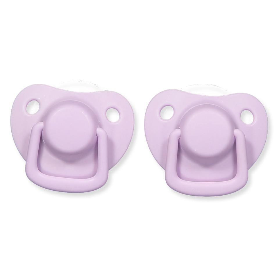 Pacifiers 2-pack light lavender 0-6M Filibabba accessories Filibabba 