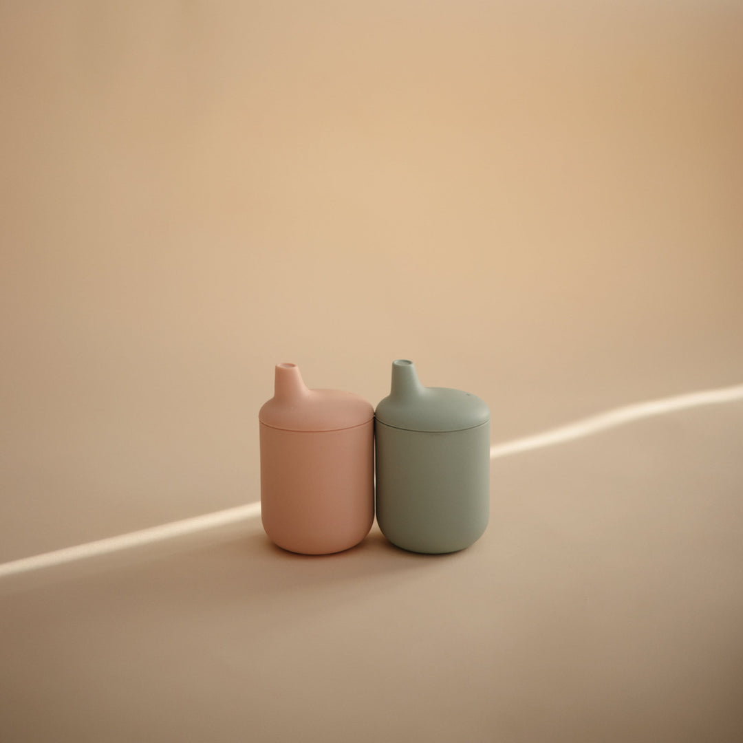Silicone sippy cup blush mushie meal mushie