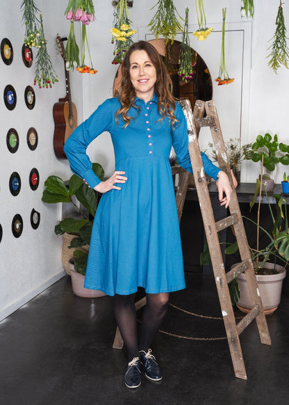 For a vintage day dress - blue sapphire AiA WOMAN AlbaBaby Woman Alba of Denmark 