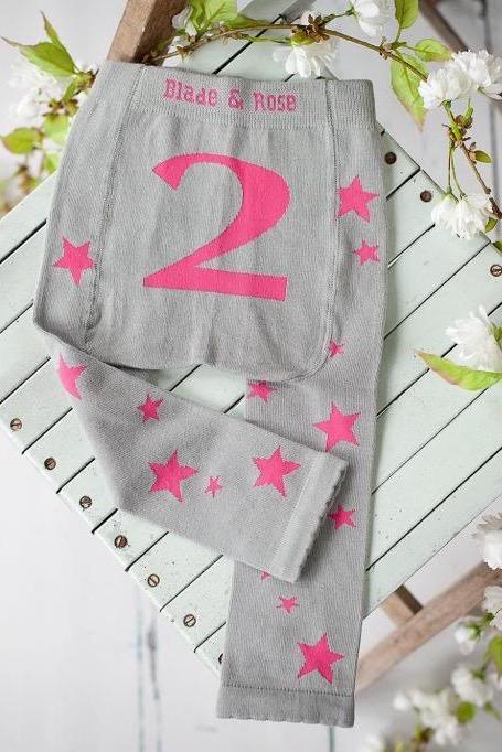 Girls Number Leggings Bottoms Blade &amp; Rose 