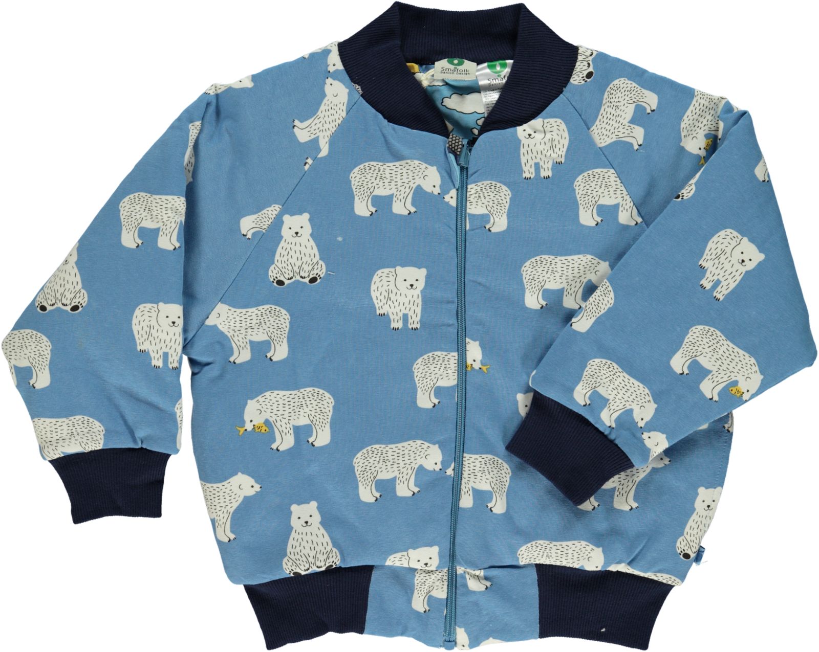 Reversible jacket landscape + bear Smafolk Jackets Smafolk 