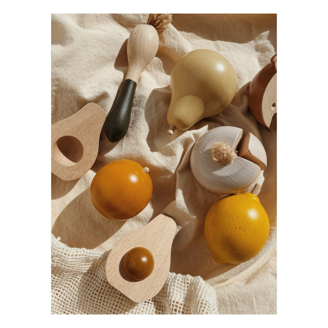 Beechwood toy fruits Konges sløjd Toys Konges sløjd