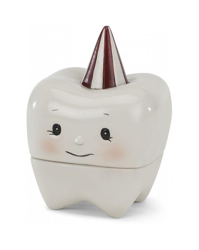 Caixa de porcelana primeiros dentinhos Teether Konges sløjd