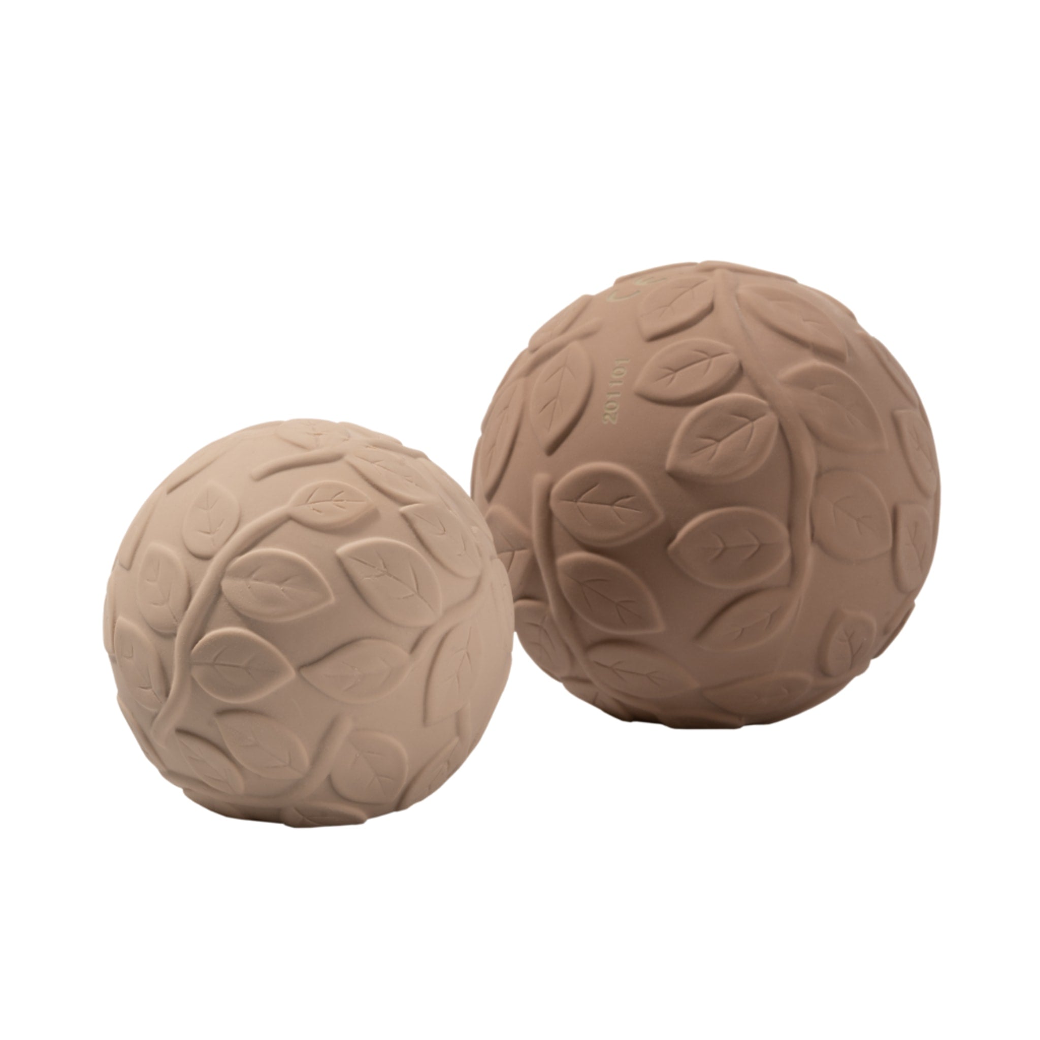 2 bolas sensoriais leaf Earth Toys Natruba 