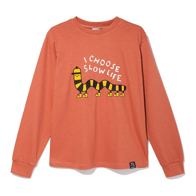 LS top I choose slow life Kukukid Tops Kukukid 