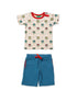 Leo lion t-shirt set Little Green Radicals playsuit Little Green Radicals 