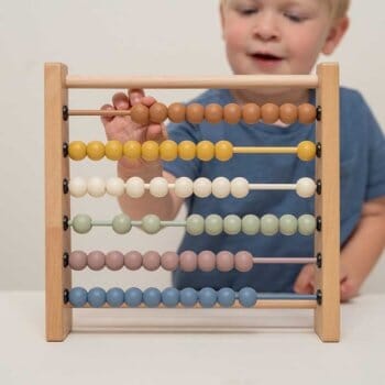 Ábaco vintage FSC wooden toys Little Dutch 