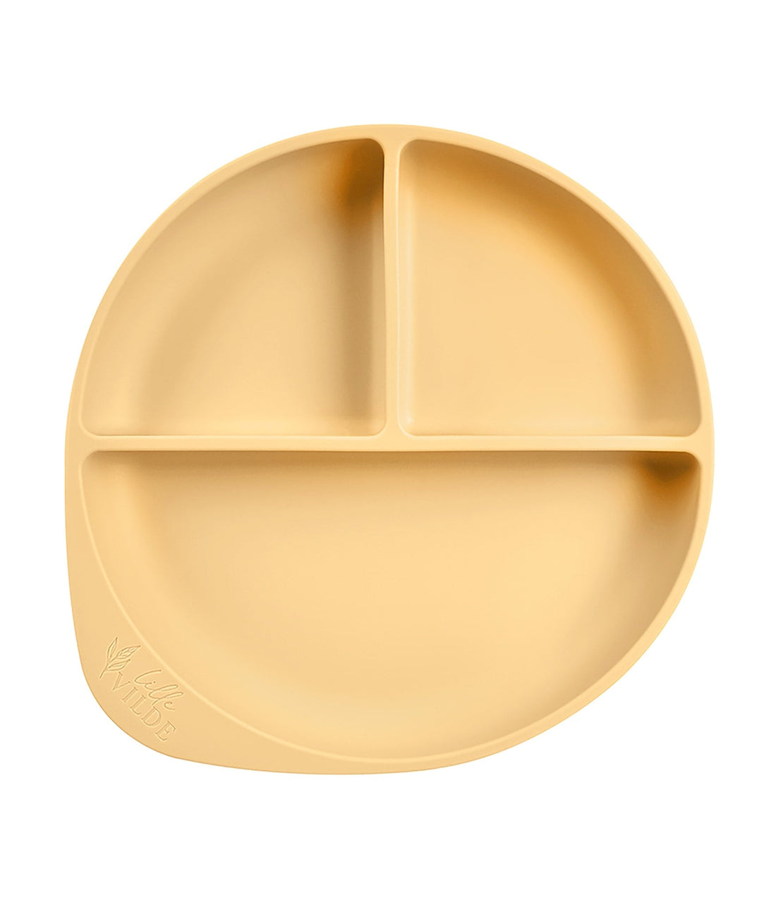 Suction plate vanilla Lille Vilde dinnerware LIlle Vilde 