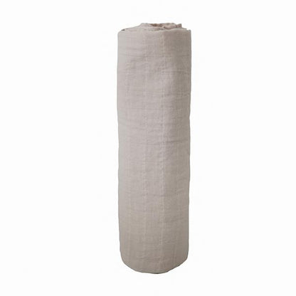 Muslin swaddle fog mushie muslin mushie 