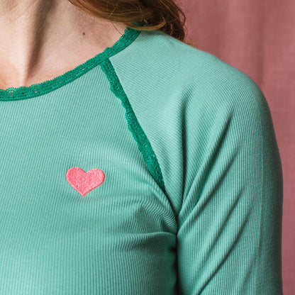 My all time favorite sleeve - creme de menthe AiA WOMAN AlbaBaby Woman Alba of Denmark 