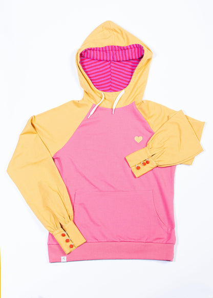 My favourite hoodie bright gold AiA WOMAN AlbaBaby Woman Alba of Denmark 