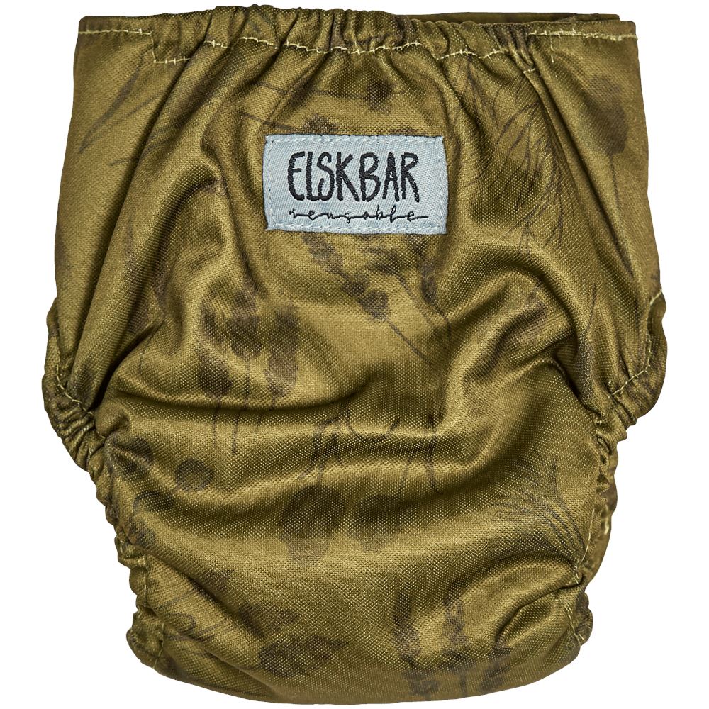 Natural newborn grasses Elskbar Diaper Elskbar