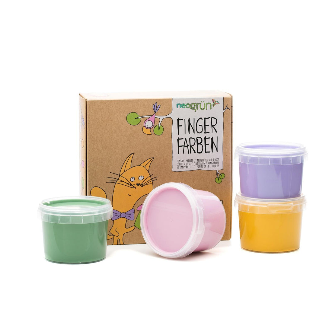 Set tintas de dedo Luka neogrun Toys neogrun