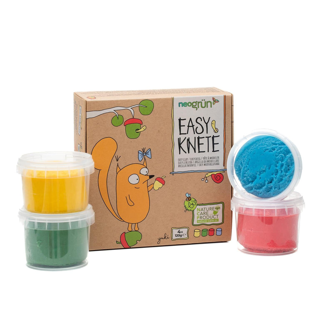 Set plasticina easy clay Yuki neogrun Toys neogrun 