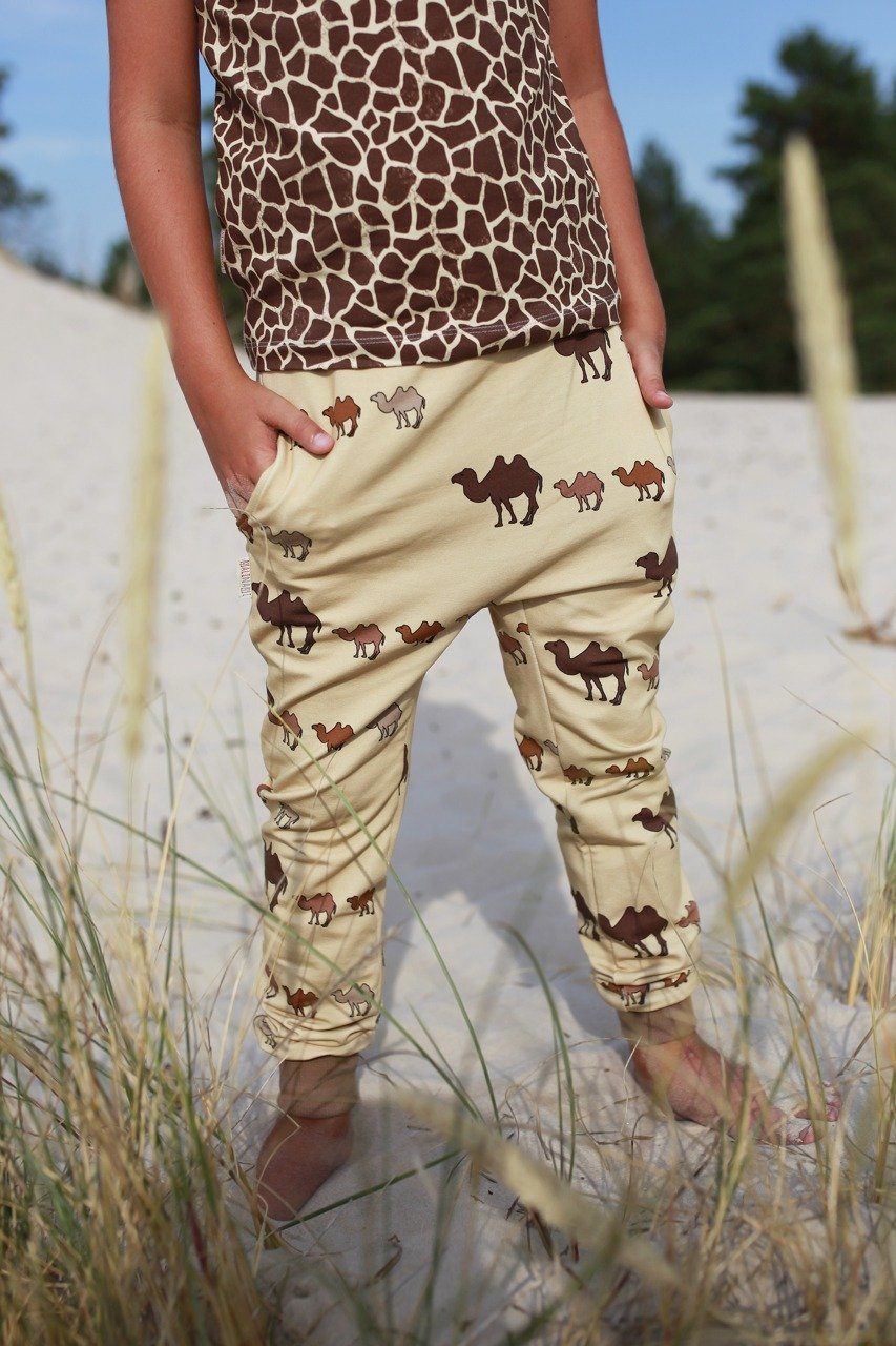 Joggers with pockets camel Malinami Bottoms Malinami
