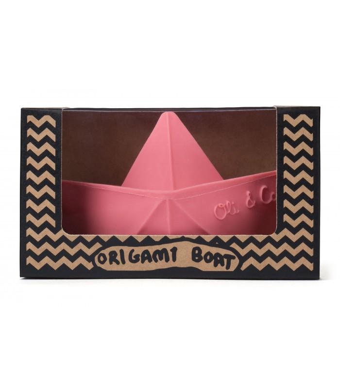 Origami boat - pink Toys Oli&amp;Carol 