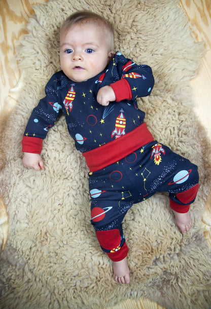 Outer space pants Moromini Bottoms Moromini 