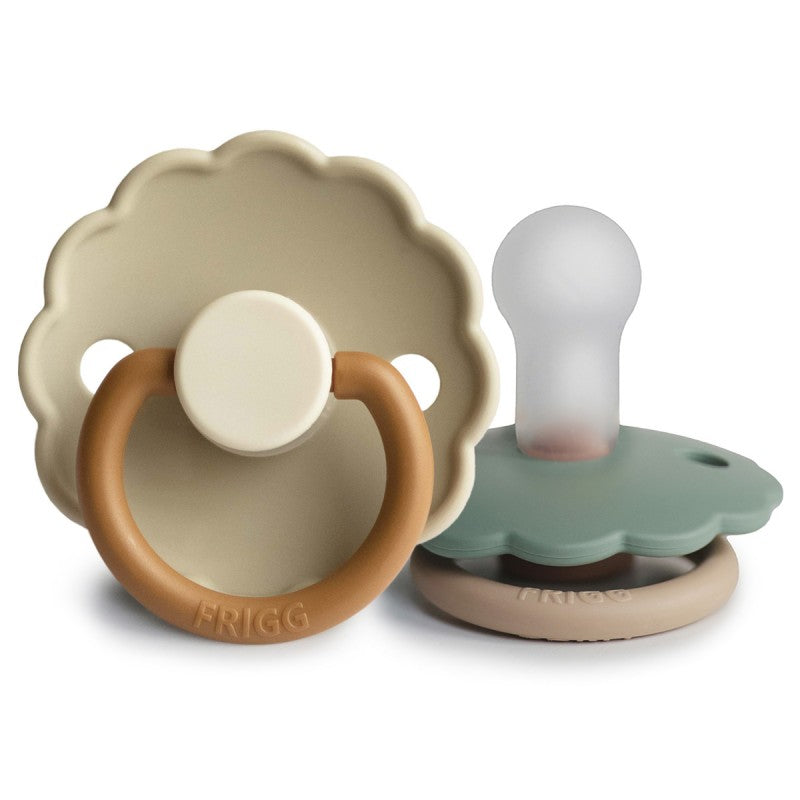 2 chupetas daisy willow/desert SILICONE Frigg Pacifier FRIGG