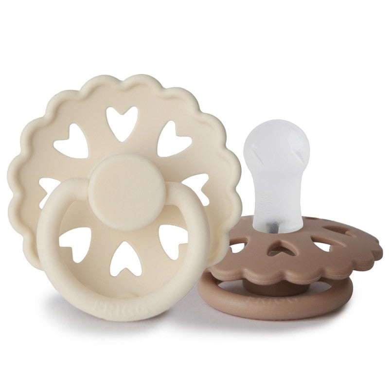 2 chupetas fairytale duckling/emperor SILICONE Frigg FRIGG