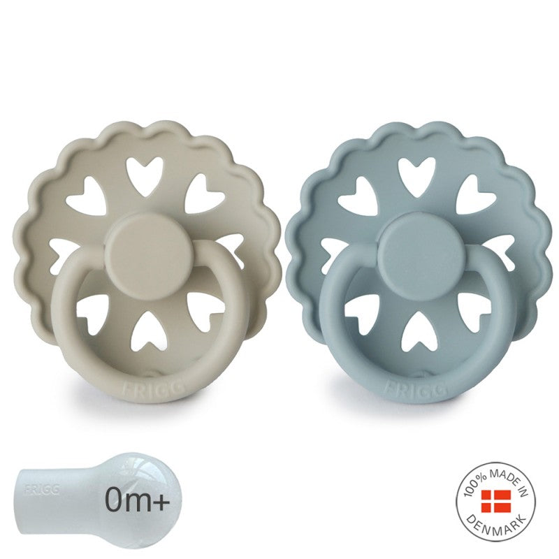 2 chupetas fairytale olelukole/clumsy Hans SILICONE Frigg FRIGG