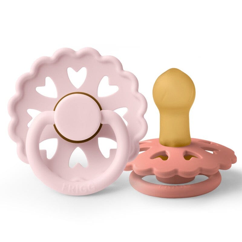 2 chupetas fairytale queen/princess LÁTEX Frigg FRIGG