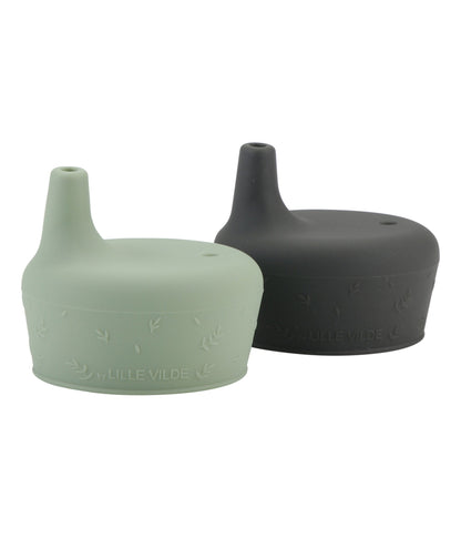 2 tampas aprendizagem p/ copo sage &amp; forest Dinnerware LIlle Vilde 