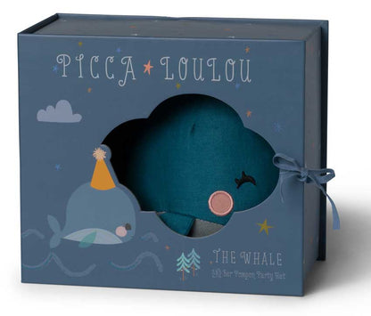 Whale in a gift box Picca Loulou Toys Picca Loulou 