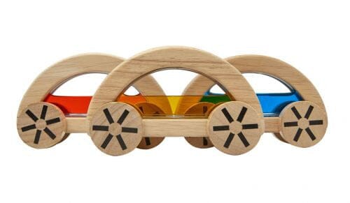 Carro com água colorida vermelha Toys PlanToys 